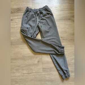 Jaanuu Charcoal/ grey Jogger Scrub Pants XXS